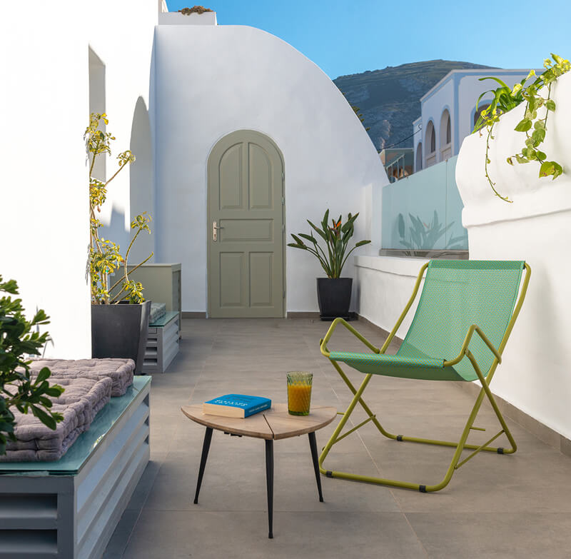 suite with terrace